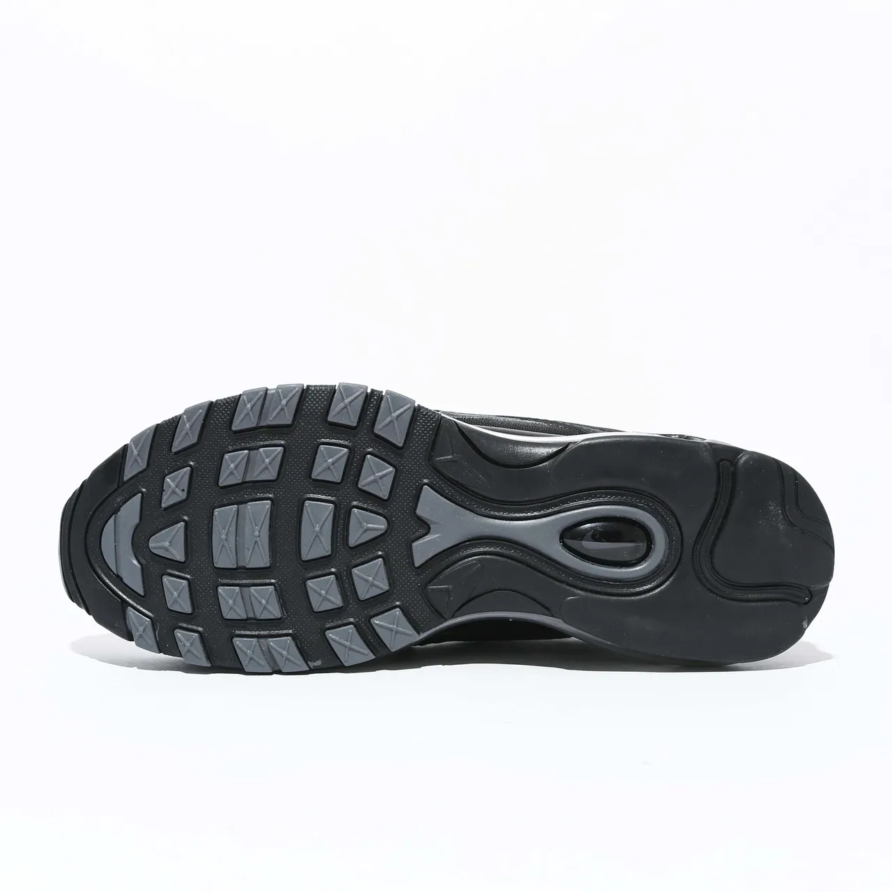 Nike Air Max 97 Black Metallic Swoosh Lifestyle Sneakers 24
