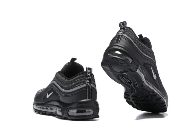 Nike Air Max 97 Tênis Lifestyle Preto e Prata 2