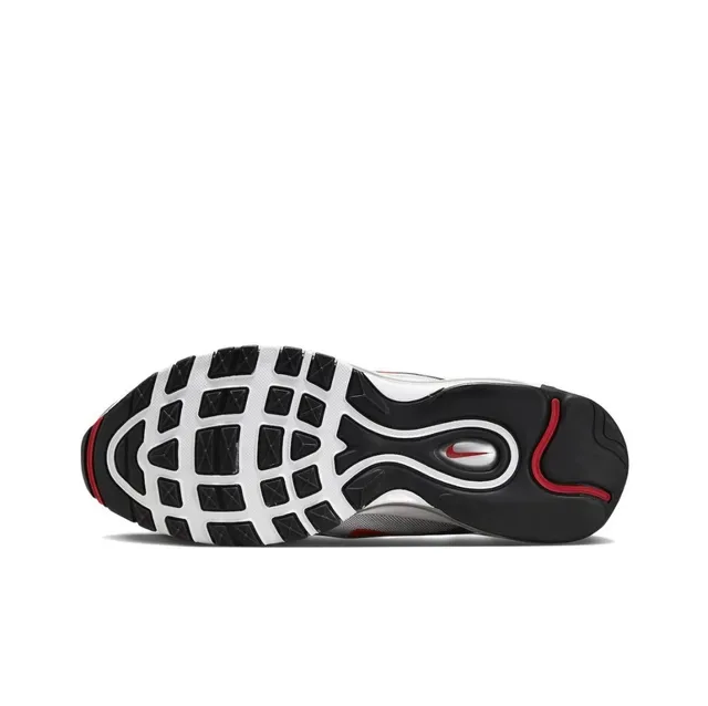 Nike Air Max 97 Metallic Silver Red Lifestyle Sneakers 2