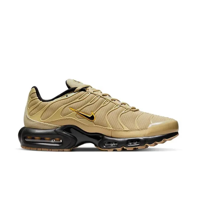 Nike Air Max Plus Beige and Black Lifestyle Sneakers 5