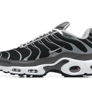 Nike Air Max Plus Black Gray White Lifestyle Sneakers
