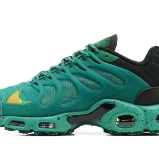 Nike Air Max Plus Teal Green Black Yellow tênis lifestyle
