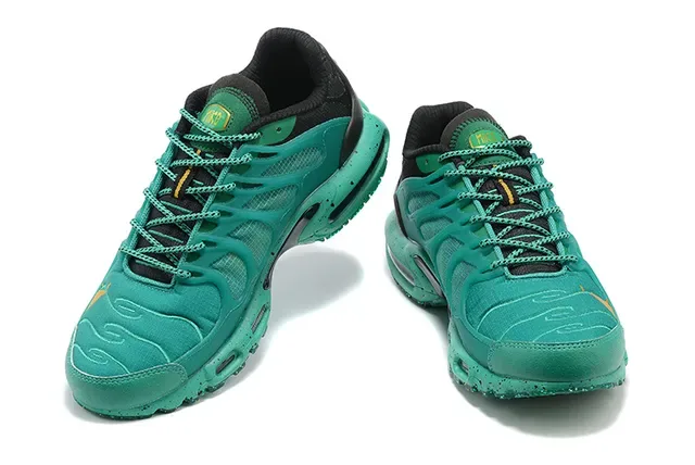 Nike Air Max Plus Teal Green Black Yellow Lifestyle Sneakers 3