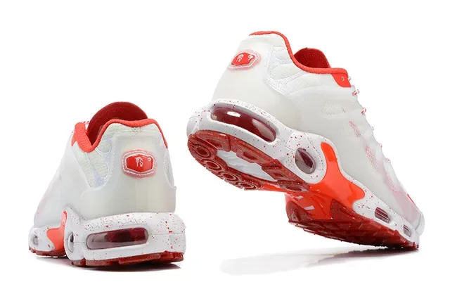 Nike Air Max Plus Blancs Orange Tacheté Lifestyle Sneakers 2