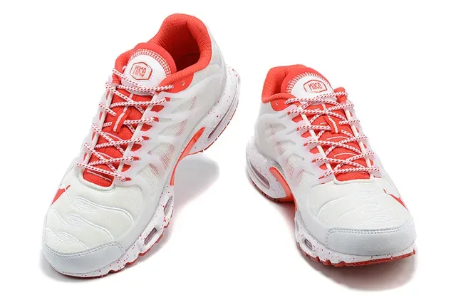 Nike Air Max Plus Blancs Orange Tacheté Lifestyle Sneakers 3