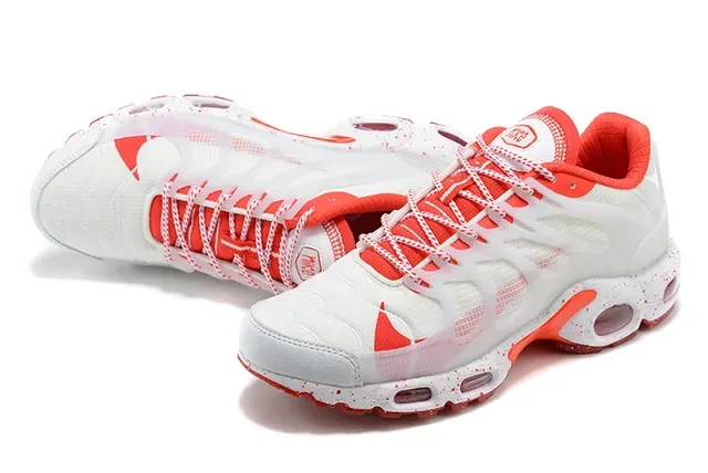 Nike Air Max Plus Blancs Orange Tacheté Lifestyle Sneakers 4