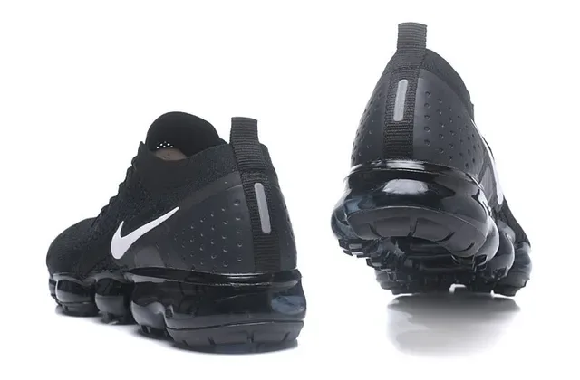 Nike Air VaporMax أحذية رياضية أسود وأبيض للأسلوب 3