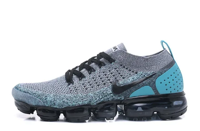 Nike Air VaporMax أحذية رياضية أسود وأبيض للأسلوب 10