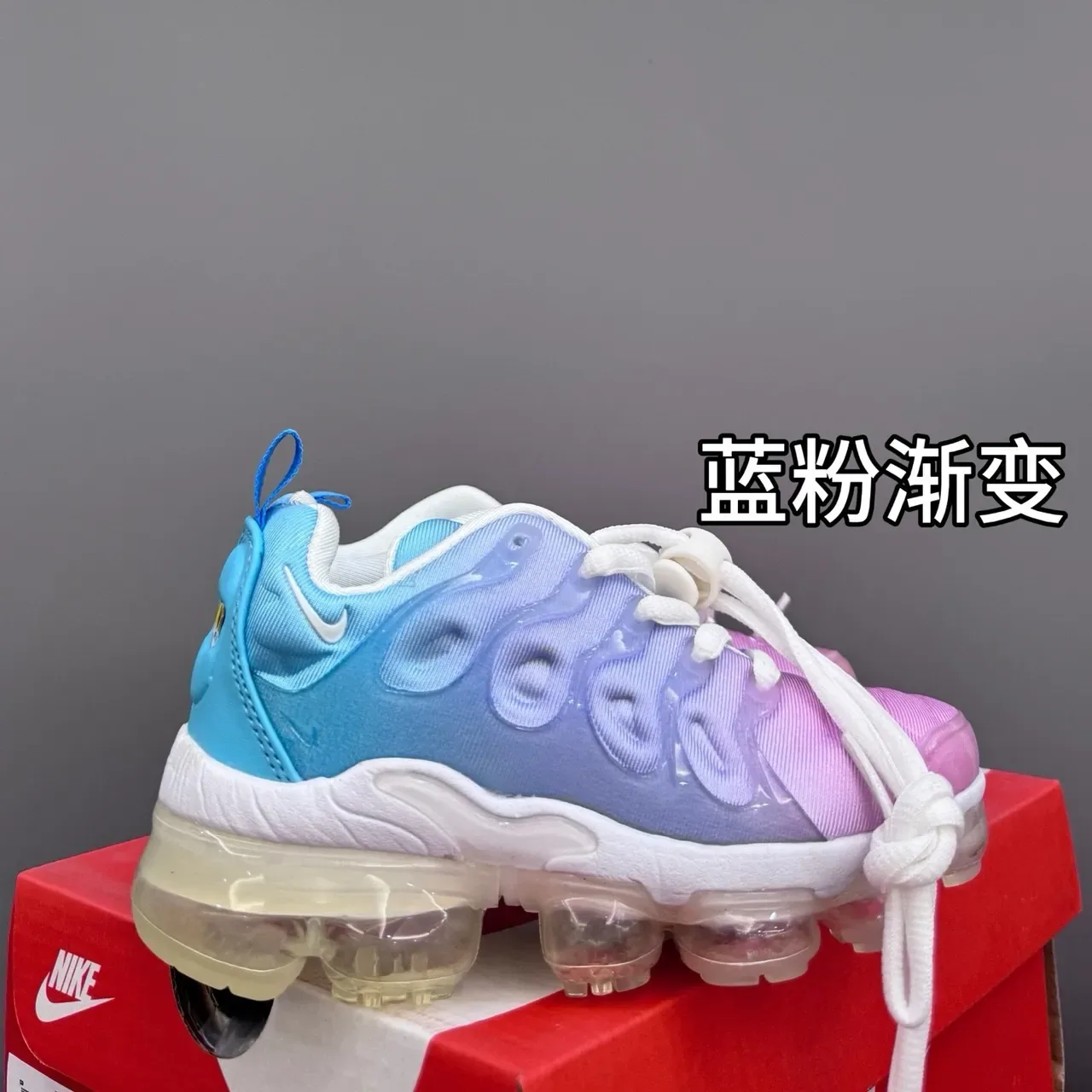 Nike Air VaporMax Plus Blue Lifestyle Sneakers 4