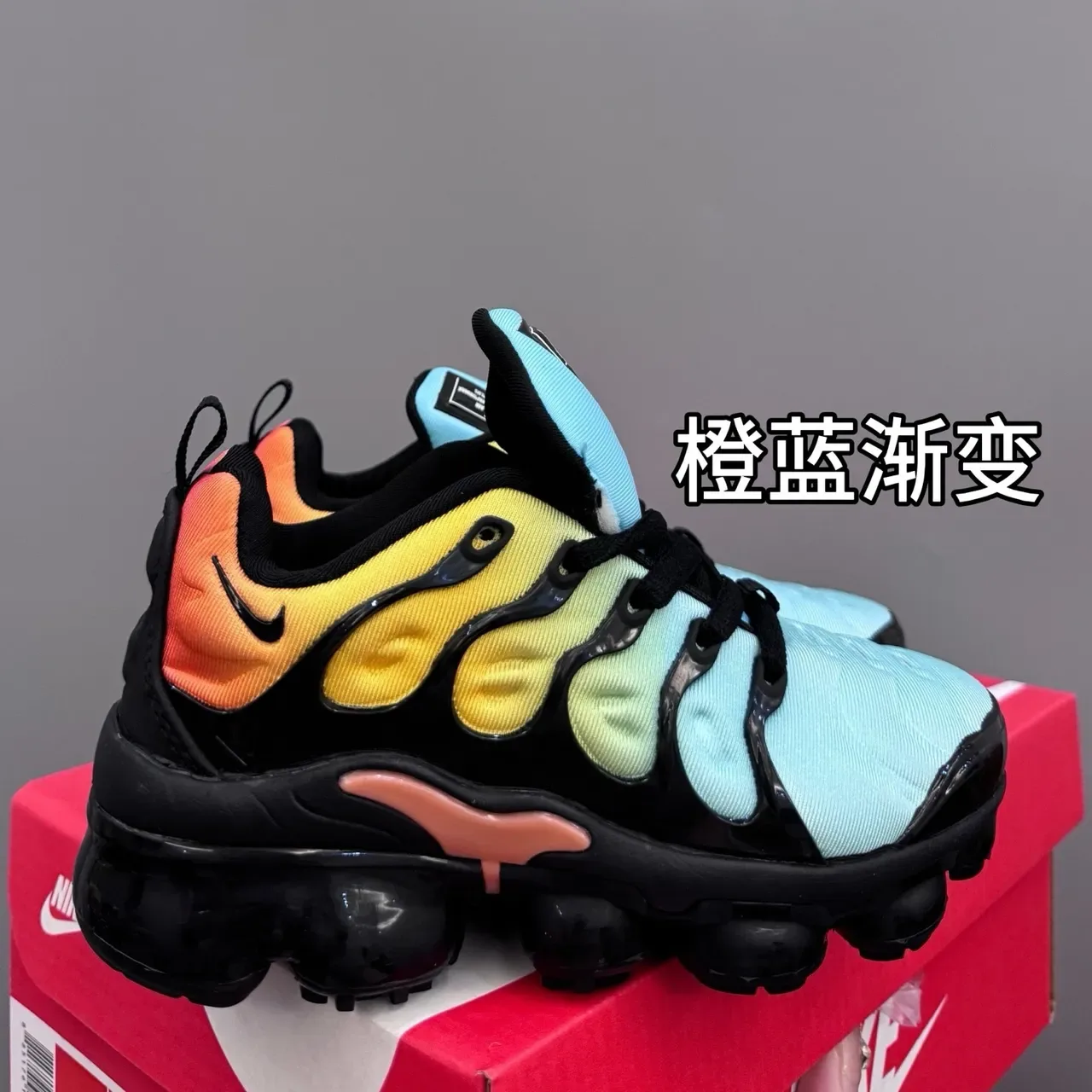 Nike Air VaporMax Plus Blue Lifestyle Sneakers 16