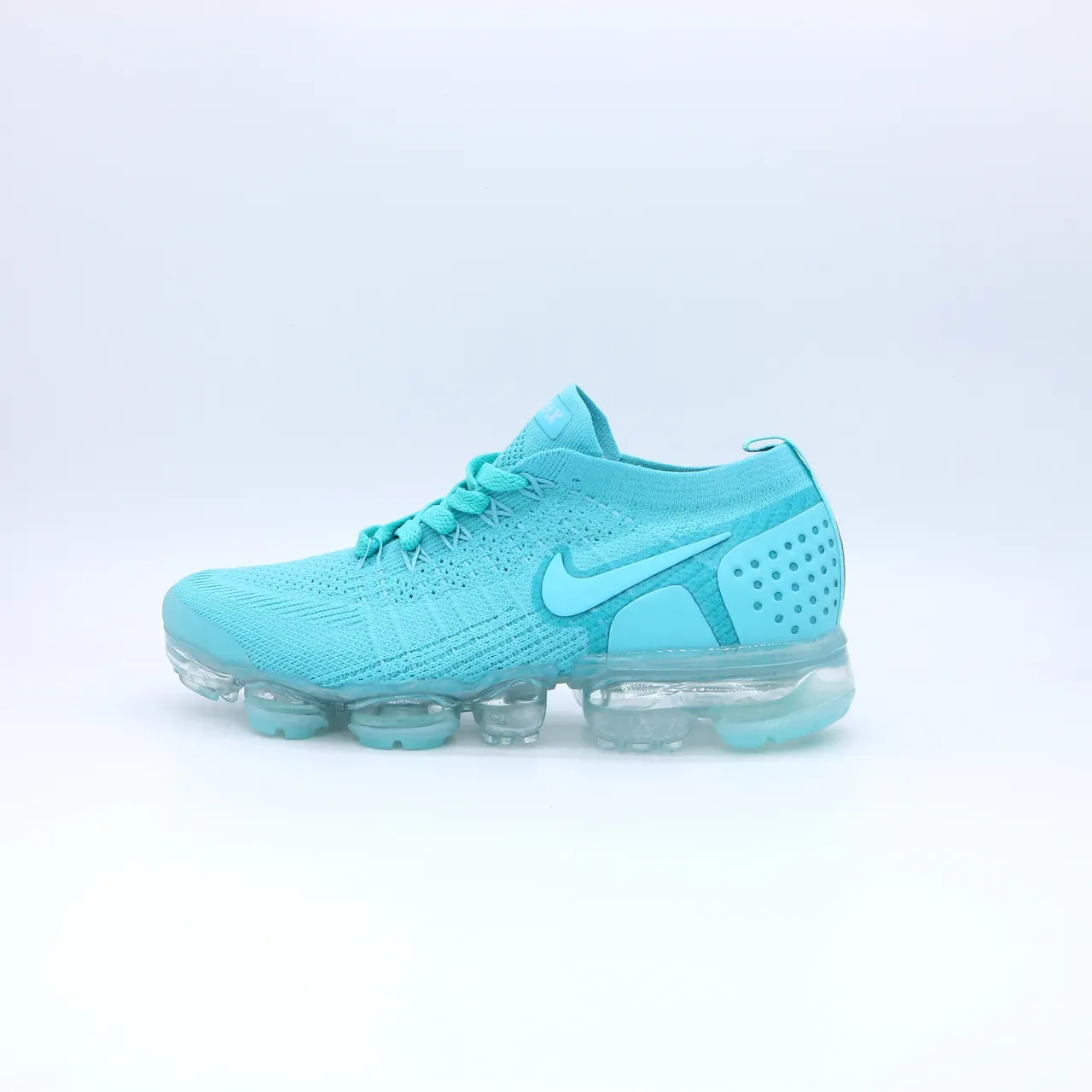 Nike Air VaporMax Turquoise Flyknit Running Shoes 6