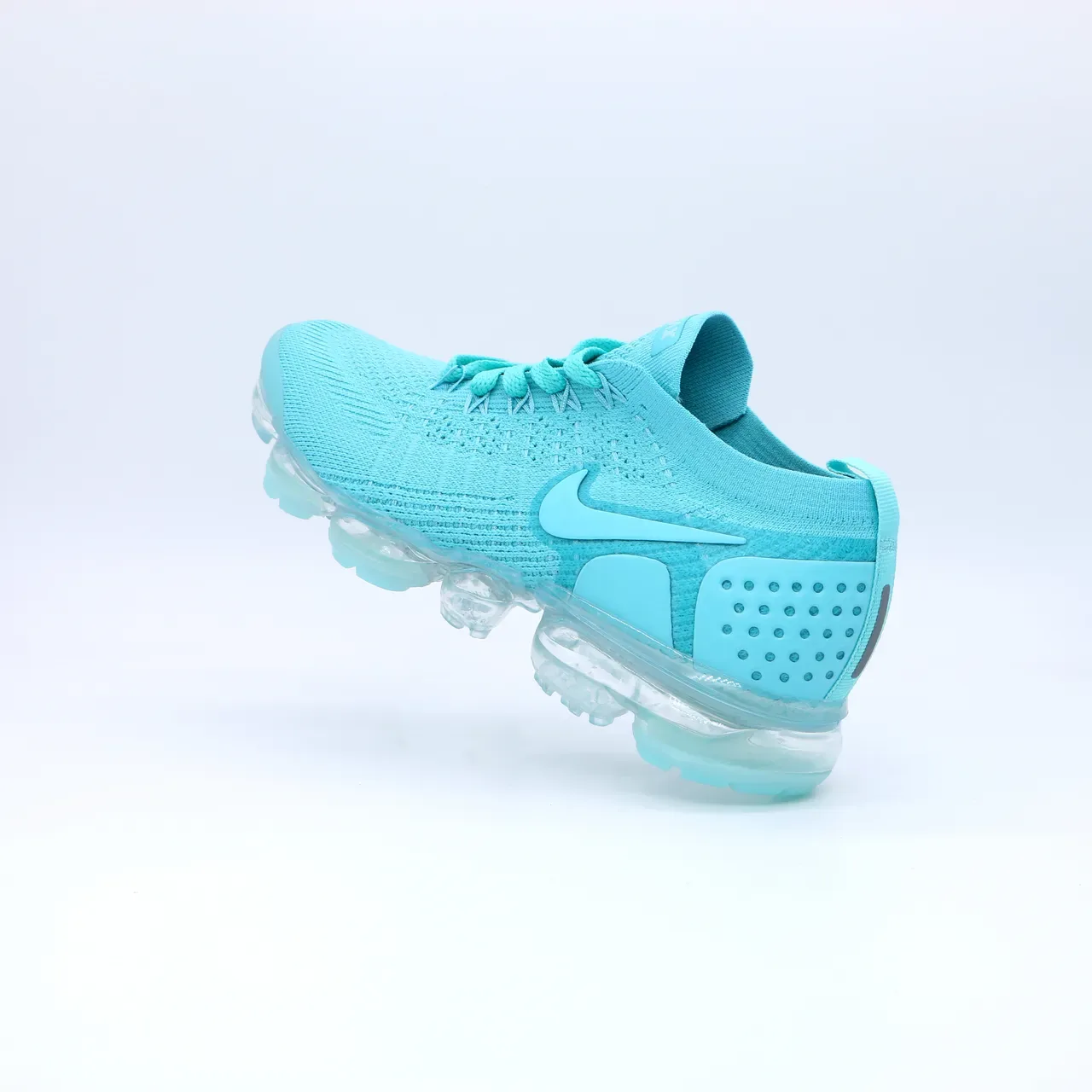 Nike Air VaporMax Turquoise Flyknit Running Shoes 7