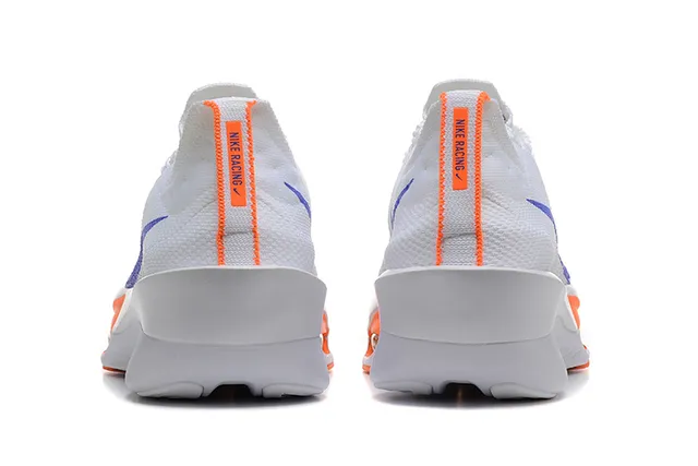 Nike Air Zoom Alphafly White Blue Orange Running Shoes 3