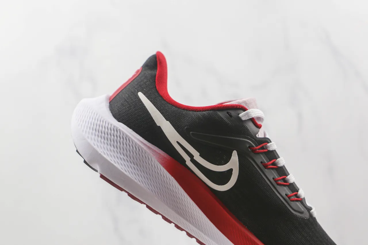 Nike Air Zoom Pegasus Black Red White Running Shoes 5