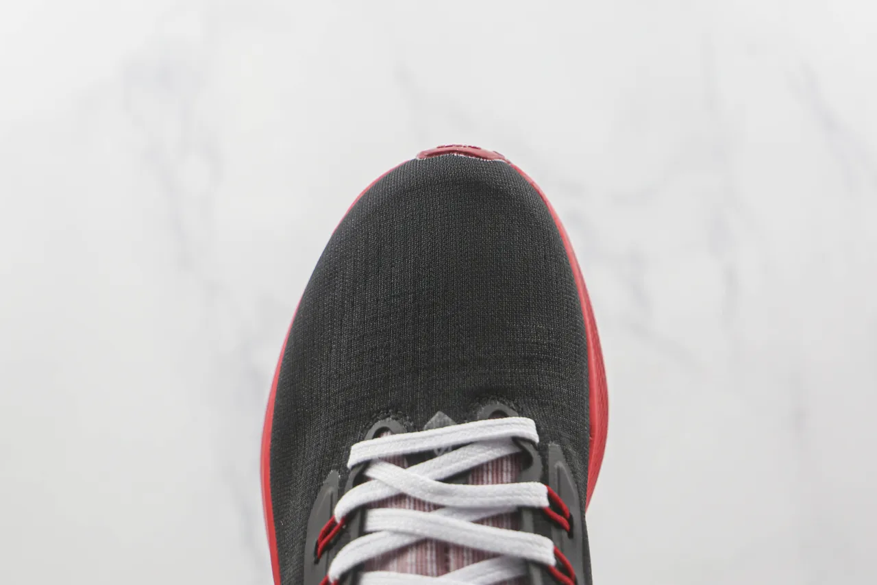 Nike Air Zoom Pegasus Black Red White Running Shoes 6
