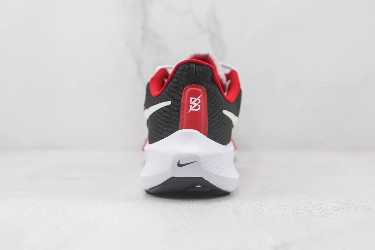 Nike Air Zoom Pegasus Black Red White Running Shoes 9