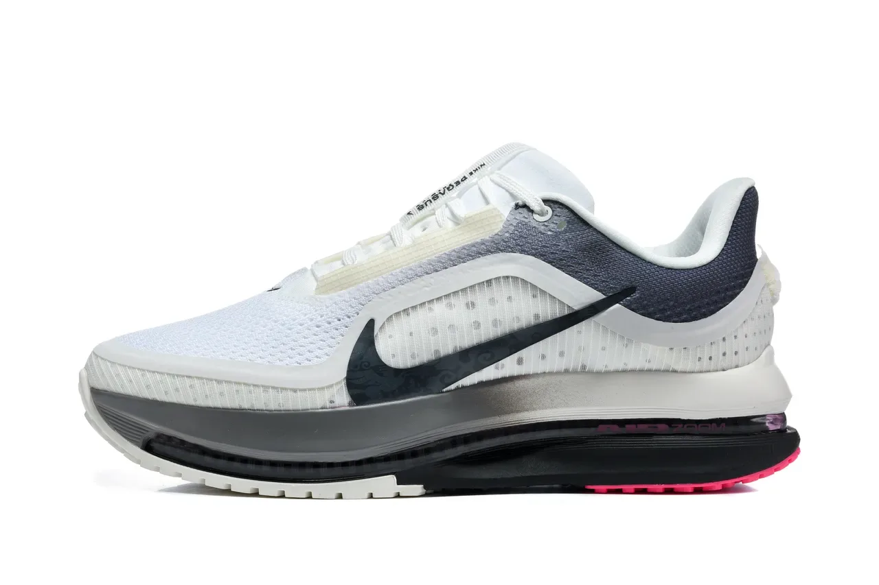 Nike Air Zoom Pegasus White Navy Black Pink Chaussures running 3