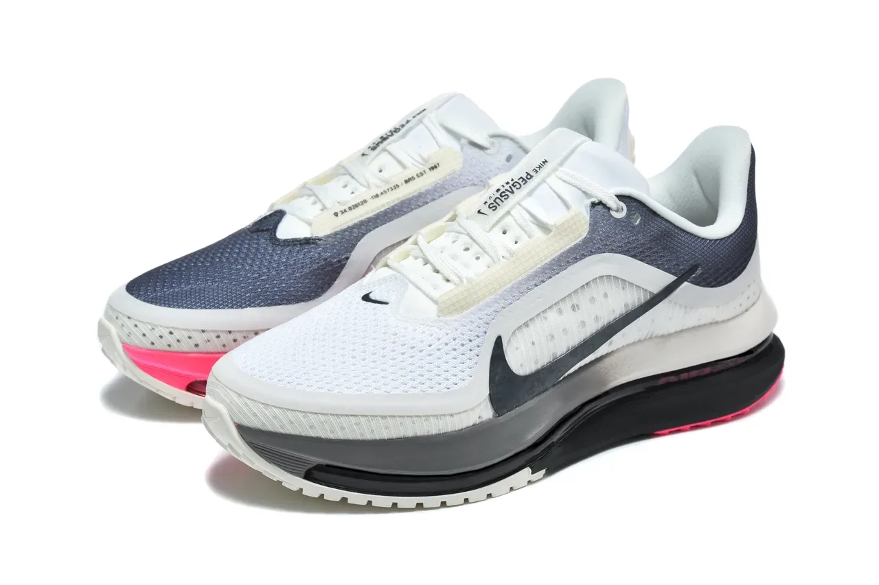 Nike Air Zoom Pegasus White Navy Black Pink Chaussures running 4