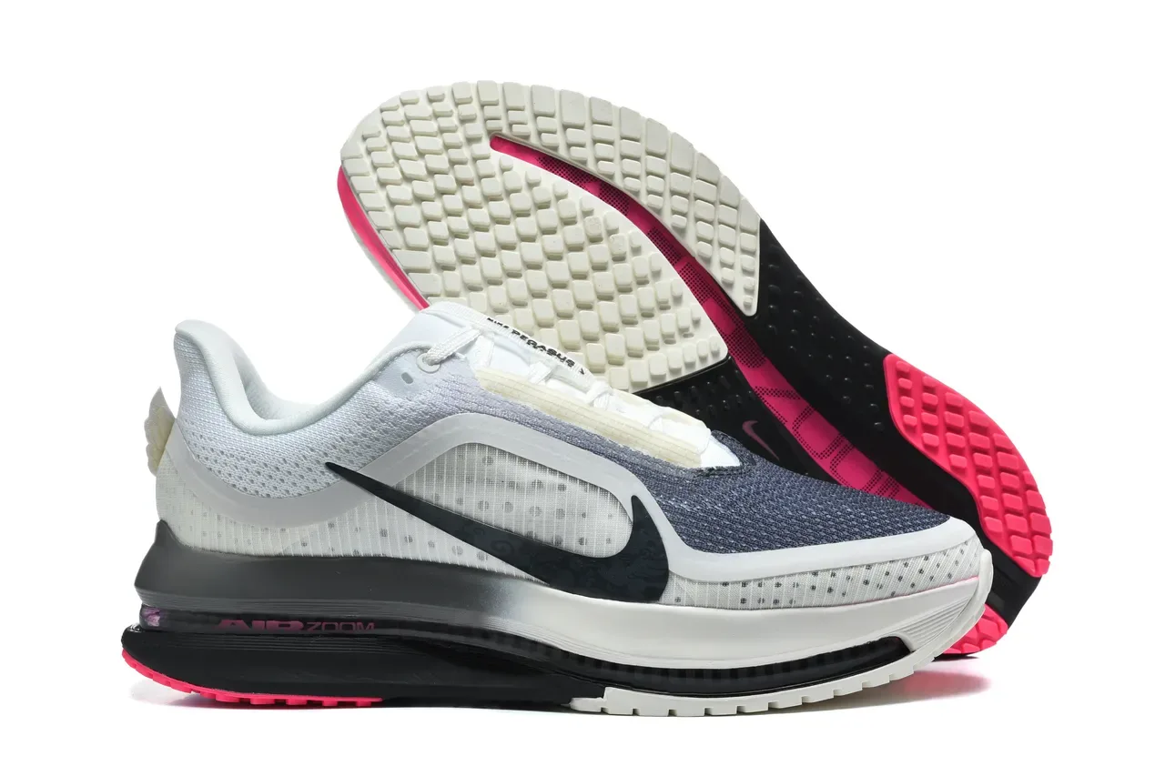 Nike Air Zoom Pegasus White Navy Black Pink Chaussures running 5