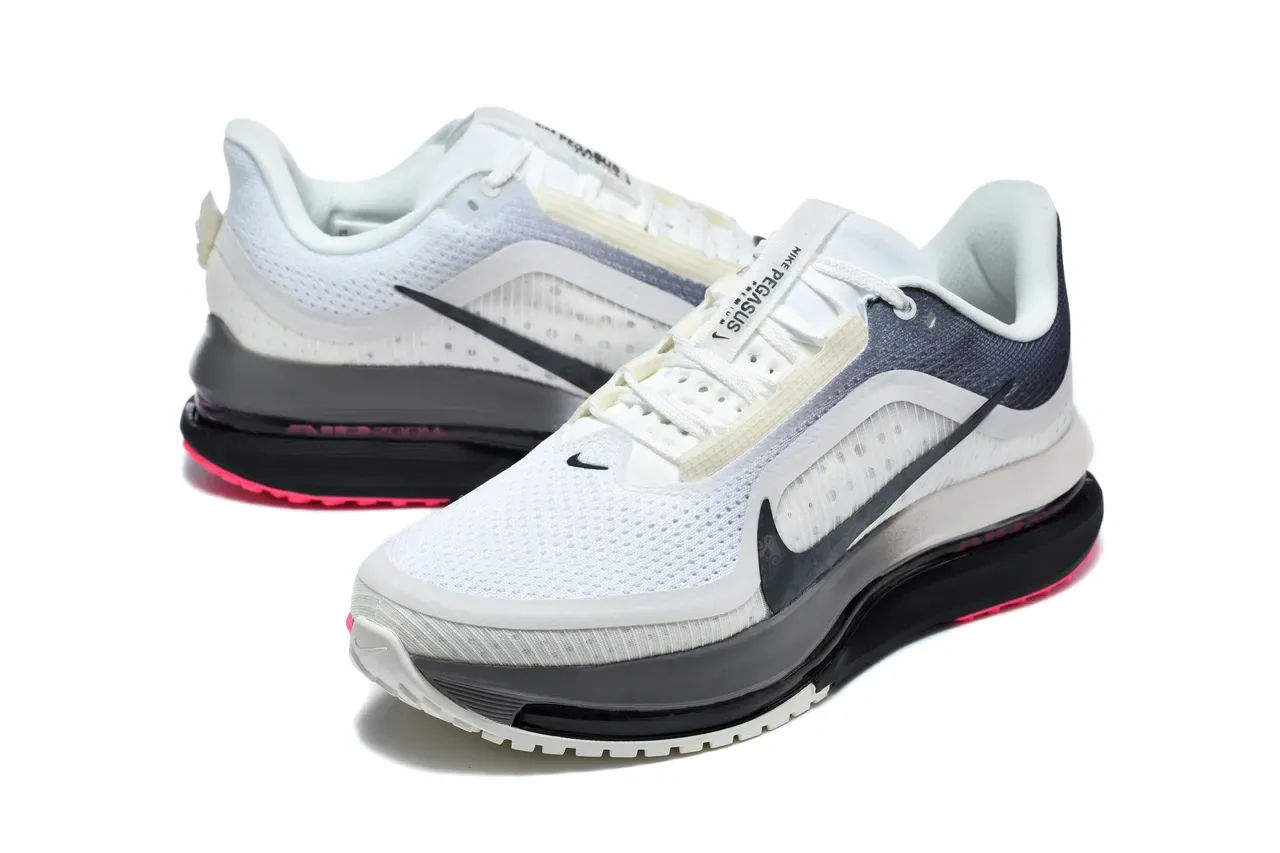 Nike Air Zoom Pegasus White Navy Black Pink Chaussures running 6