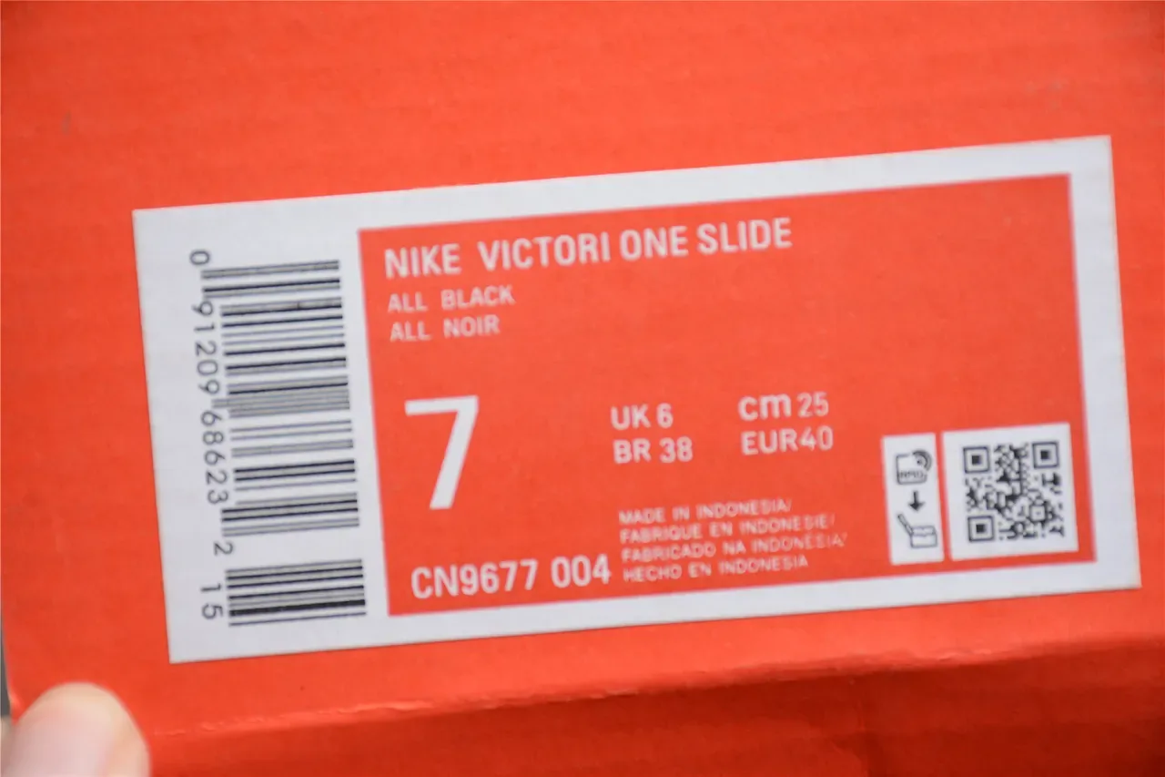 Nike Benassi Sandalias Negras y Naranja Monocromas con Footbed Moldado 2
