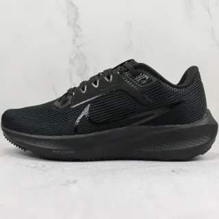 Nike Negro Monocromático Ingenieril Tejido Superior de correr zapatos