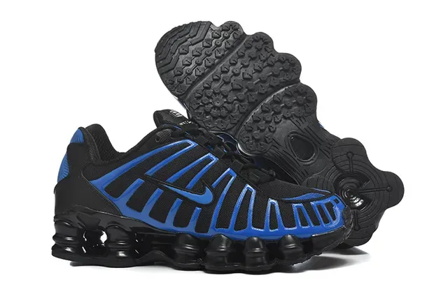 Nike Black Pink Segmented Shox Cushioning Midsole Gradient Striped Upper Lifestyle Sneakers 17