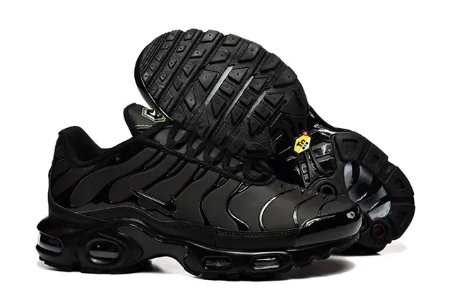 Nike Black Pink Wave-Pattern Overlays Sculpted Air-Unit Midsole Lifestyle Sneakers 9