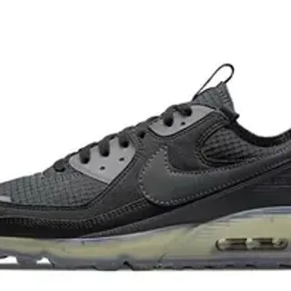 Nike Black Transparent Low-Top Mesh And Synthetic Overlay Lifestyle Sneakers