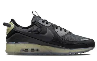 Nike Black Transparent Low-Top Mesh And Synthetic Overlay Lifestyle Sneakers 6
