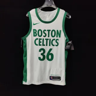 Nike Boston Celtics City Edition White Green Jersey