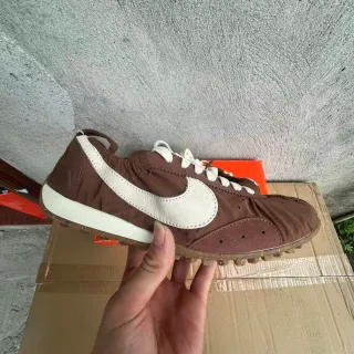 Nike Brown and White Lifestyle Sneaker