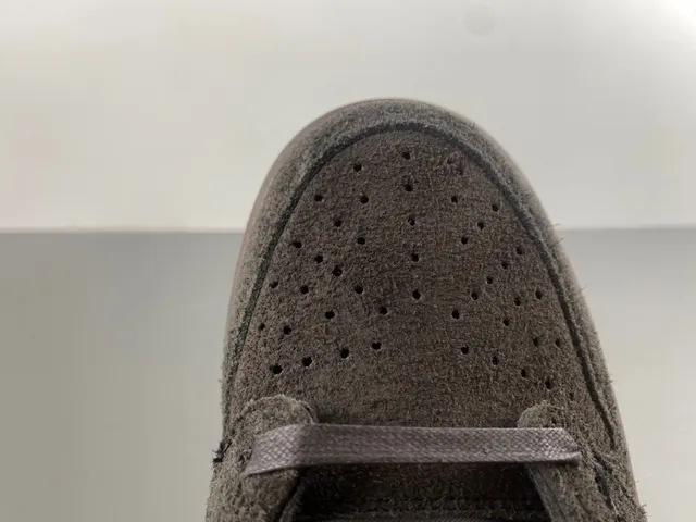 Nike Brown Black Laceless Slip-On Suede And Leather Upper Lifestyle Sneakers 4