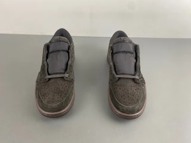 Nike Brown Black Laceless Slip-On Suede And Leather Upper Lifestyle Sneakers 8