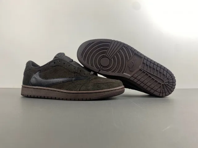Nike Brown Black Laceless Slip-On Suede And Leather Upper Lifestyle Sneakers 9
