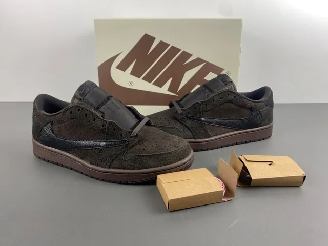 Nike Brown Black Laceless Slip-On Suede And Leather Upper Lifestyle Sneakers 10