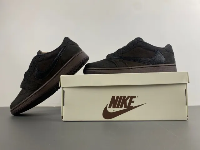 Nike Brown Black Laceless Slip-On Suede And Leather Upper Lifestyle Sneakers 11