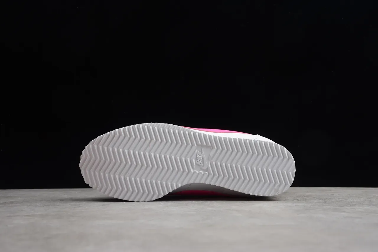 Nike Cortez White Pink Yellow Lifestyle Sneakers 3