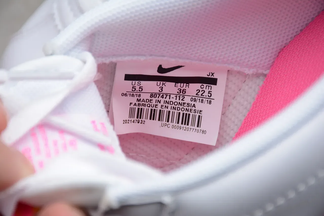 Nike Cortez White Pink Yellow Lifestyle Sneakers 12