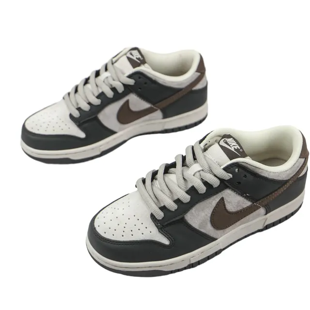 Nike Dunk Low 黑色 灰色 棕色 滑板鞋 8