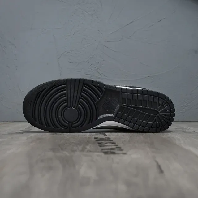 Nike Dunk Low Black Gray Orange Lifestyle Sneakers 5