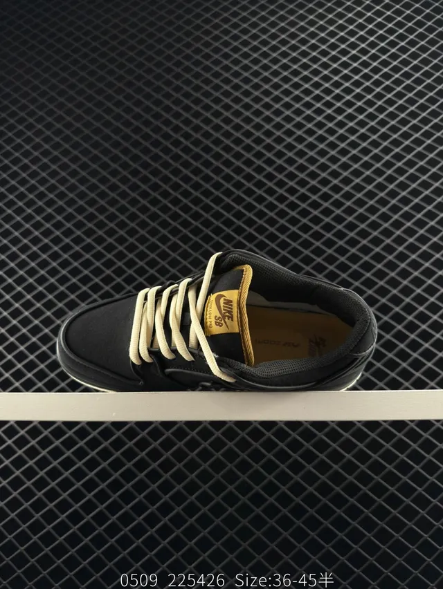 Nike Dunk Low Black Off-White Skateboard Shoes 6