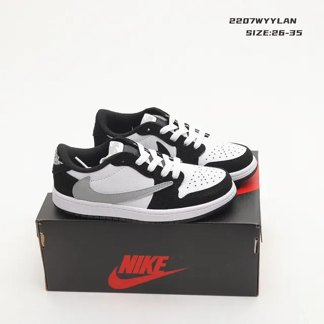 Nike Dunk Low Black White Gray Beige Lifestyle Sneakers 22