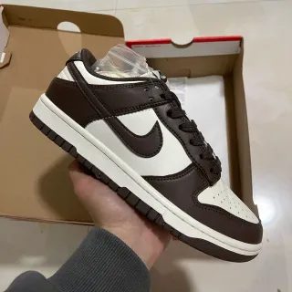 Nike Dunk Low Brown and White Lifestyle Sneakers