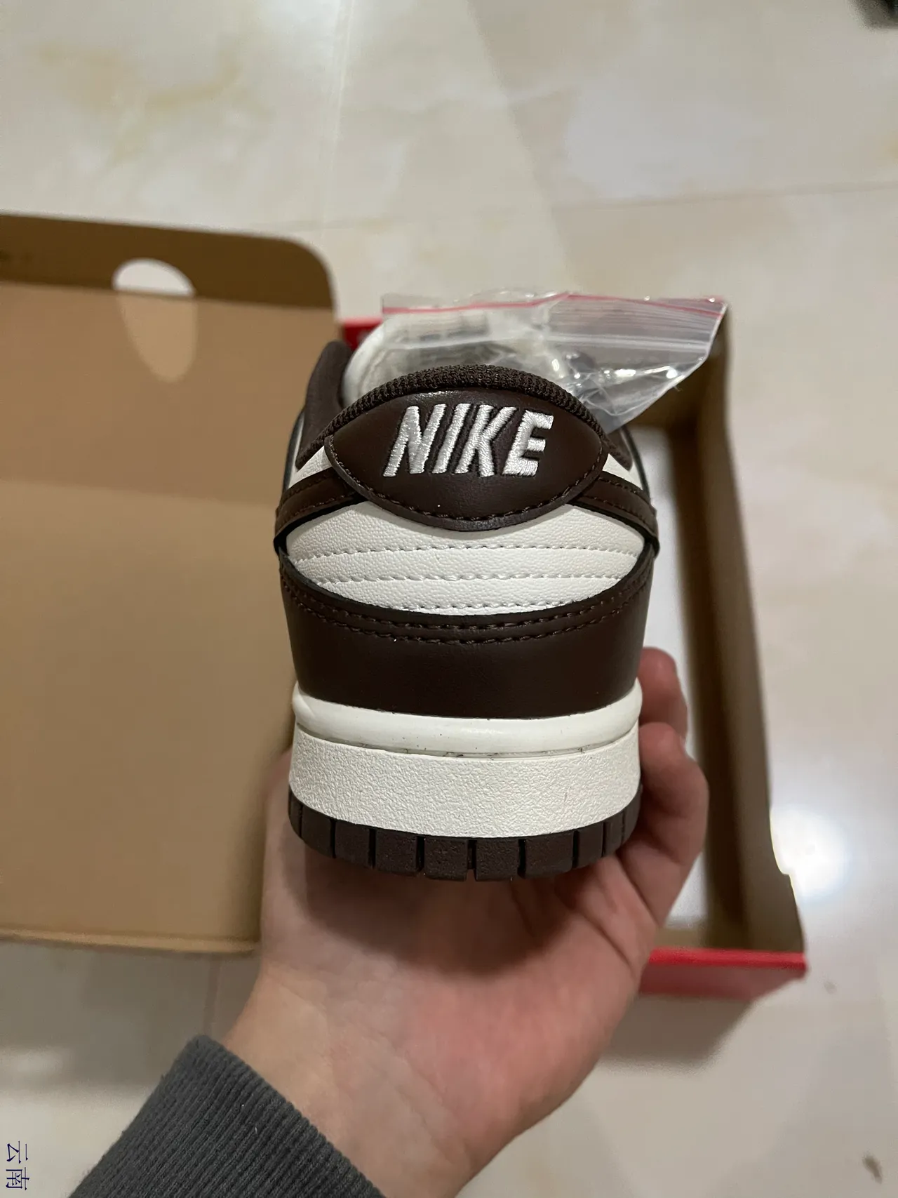 Nike Dunk Low Brown and White Lifestyle Sneakers 7