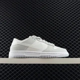 Nike Dunk Low हल्का भूरा चमड़ा लाइफस्टाइल स्नीकर