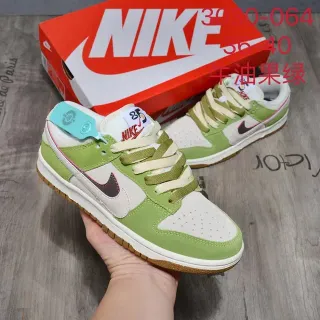 Nike Dunk Low Lime Green White Lifestyle Sneakers