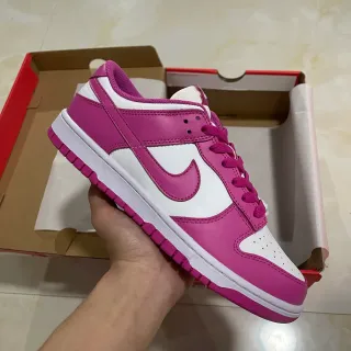 Nike Dunk Low Pink and White Lifestyle Sneakers
