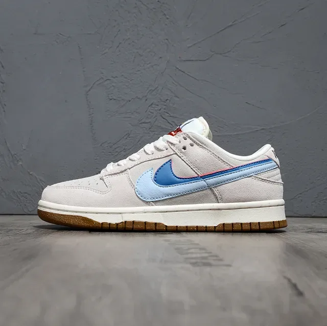 Nike Dunk Low Sea Salt Ice Tea Blue White Lifestyle Sneakers 7