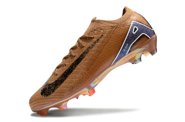 Nike Football Boot Brown Iridescent Firm-Ground Soccer Shoes 3